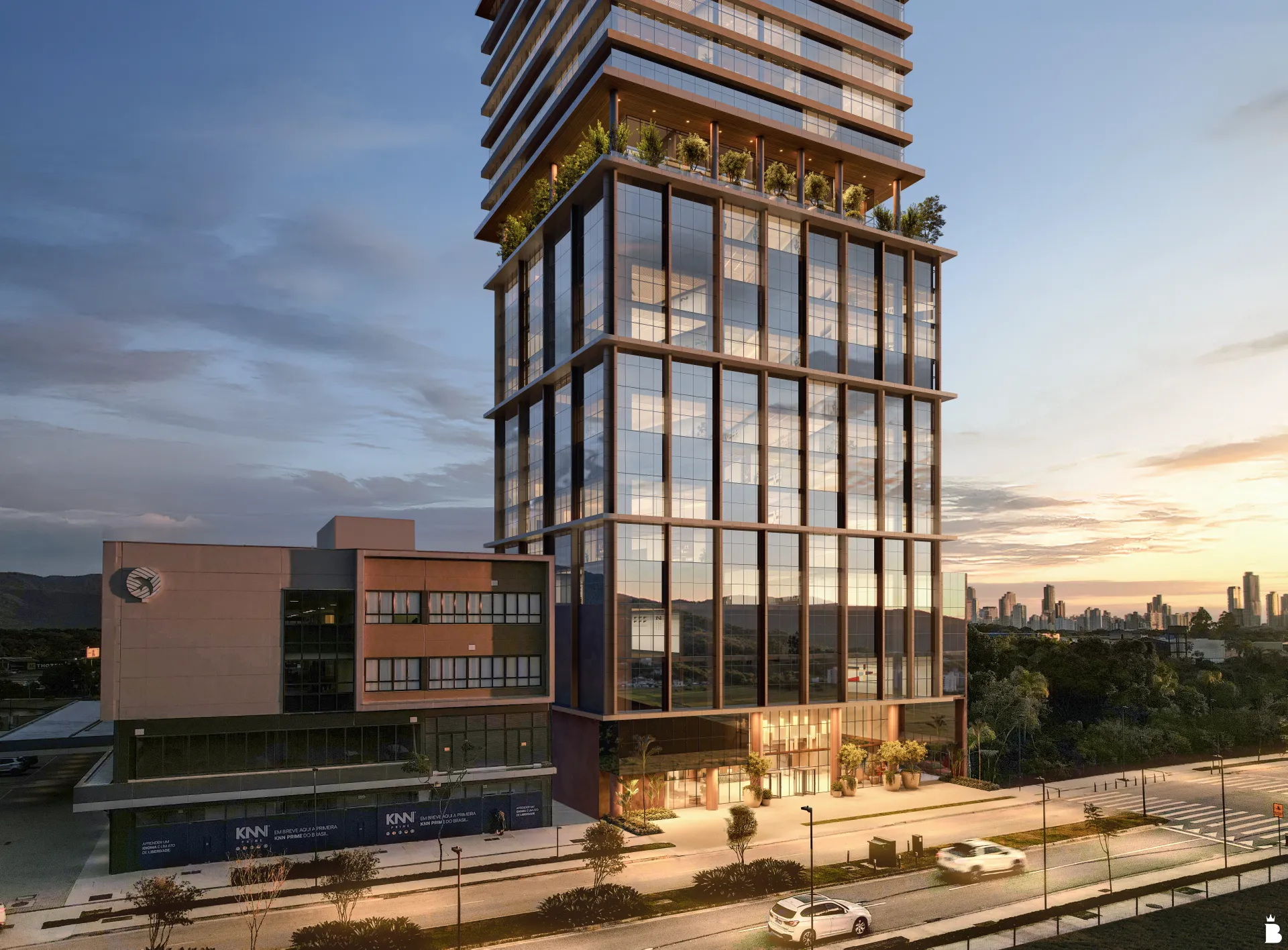 Veccel Corporate - Vista Noturna